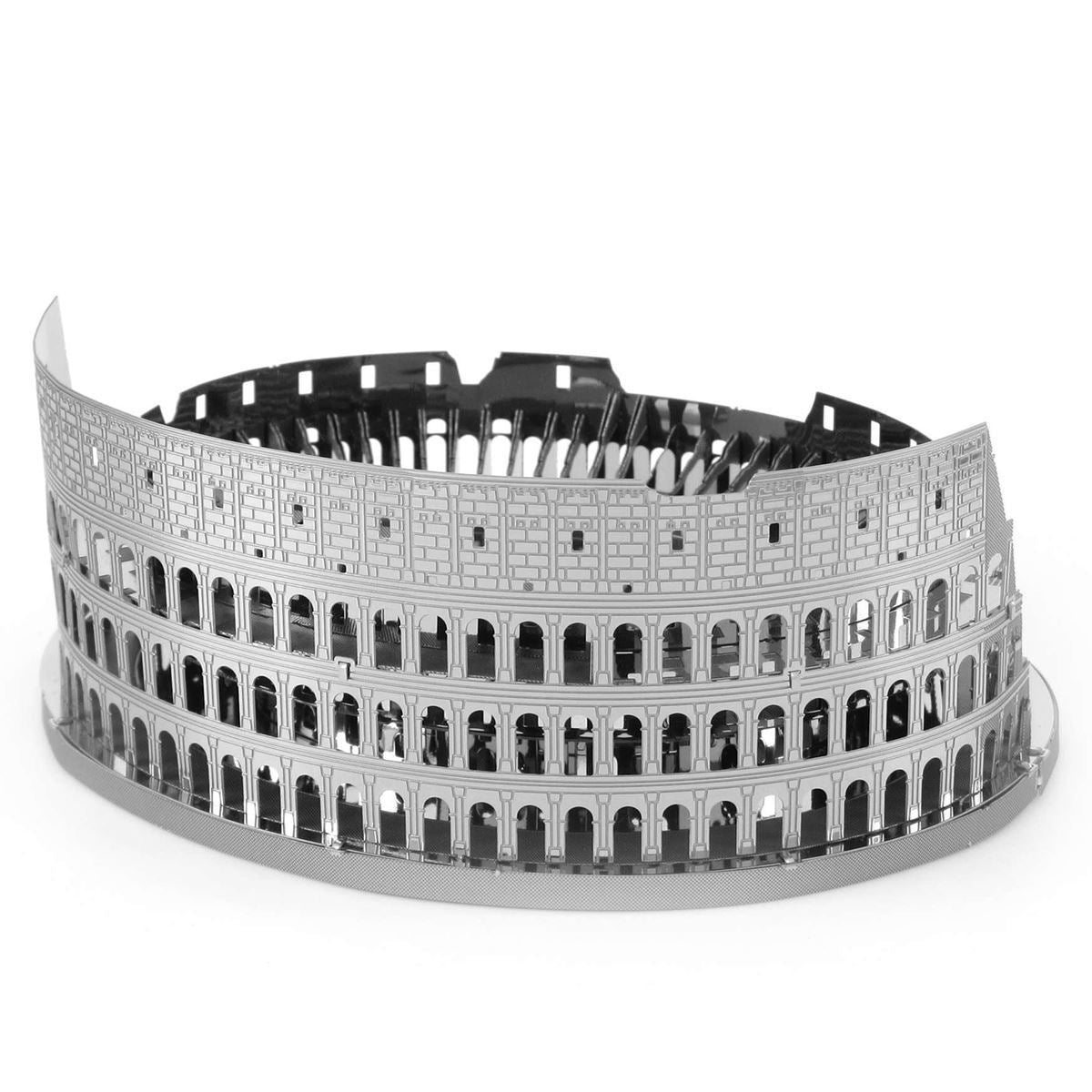 Roman Colosseum Ruin 3D Metal Model