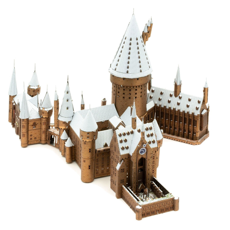 Hogwarts In Snow 3D Metal Model