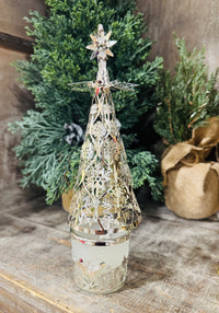 Spinning Tree Votive (Gold/Silver) Assorted