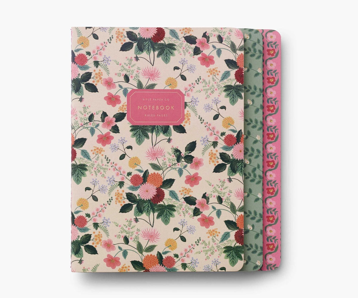 Dahlia Notebook Set of 3