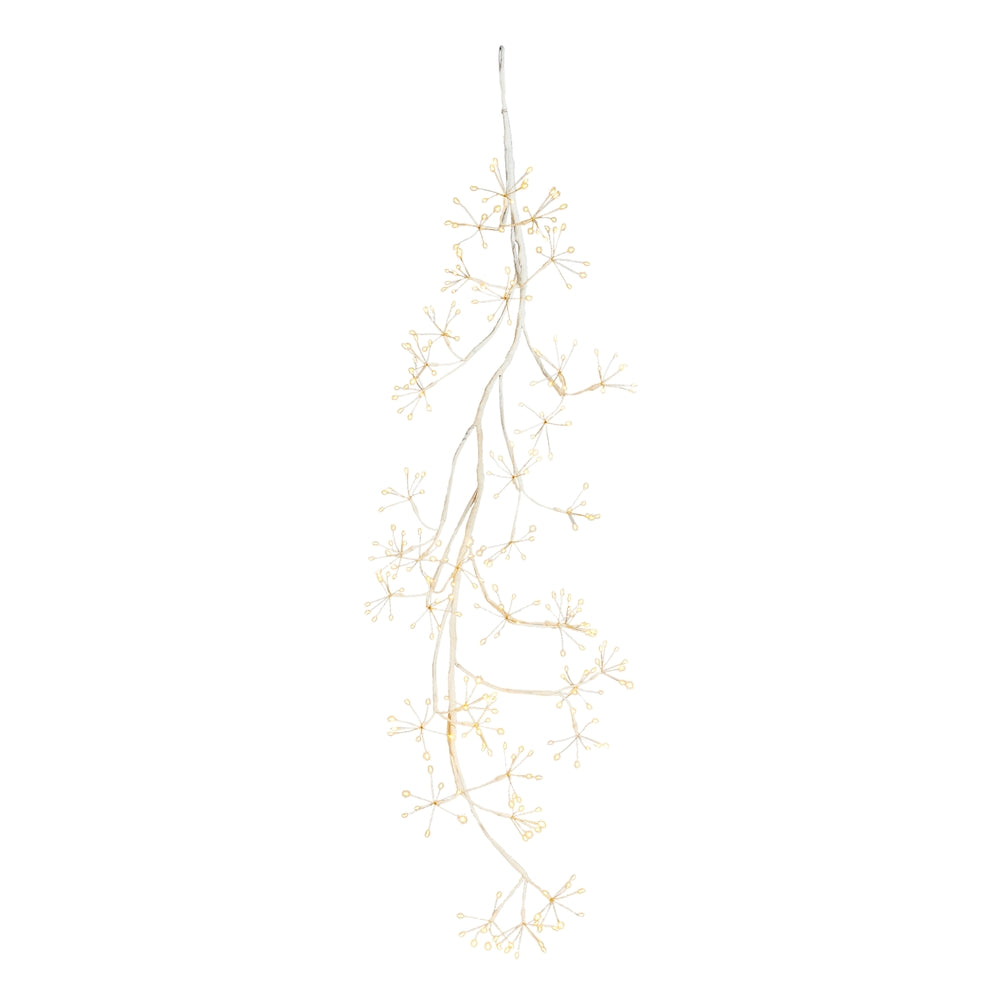 5' White Pod with Lights Garland