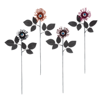 18" Halloween Flower Burst Spray Assorted