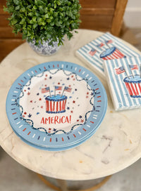 Celebrate America Melamine Plate