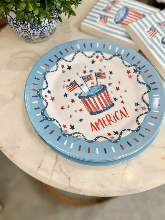 Celebrate America Melamine Plate