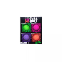 Teenie Fuzz Ball NeeDoh Squishy 4 Pack