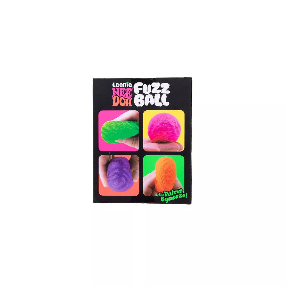 Teenie Fuzz Ball NeeDoh Squishy 4 Pack