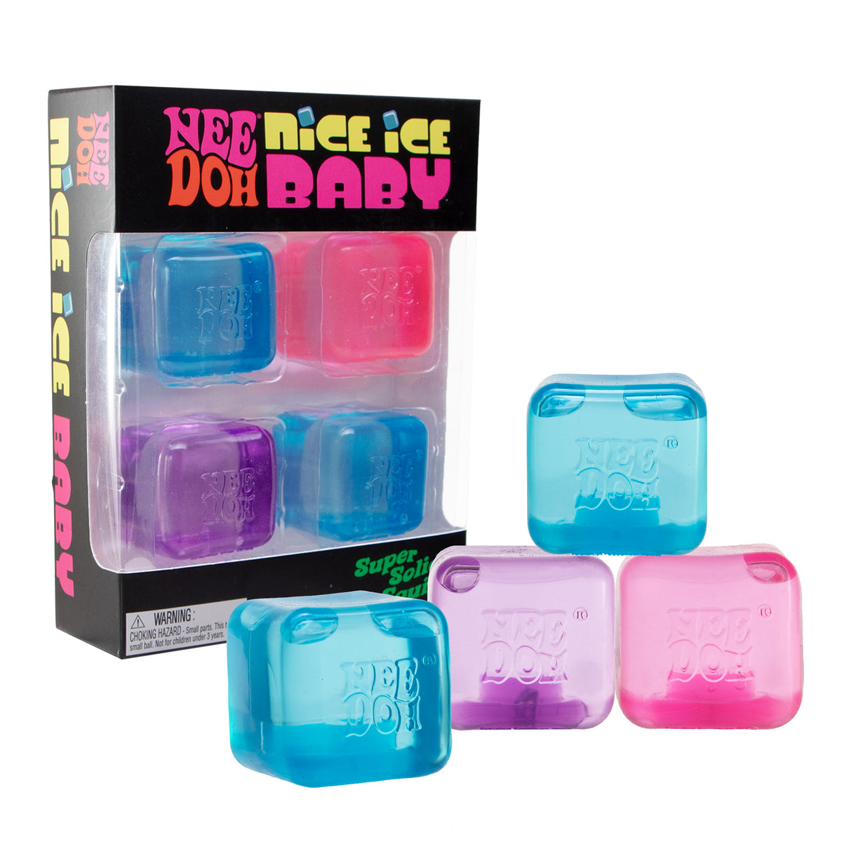 NeeDoh Squishy Nice Ice Baby Multipack