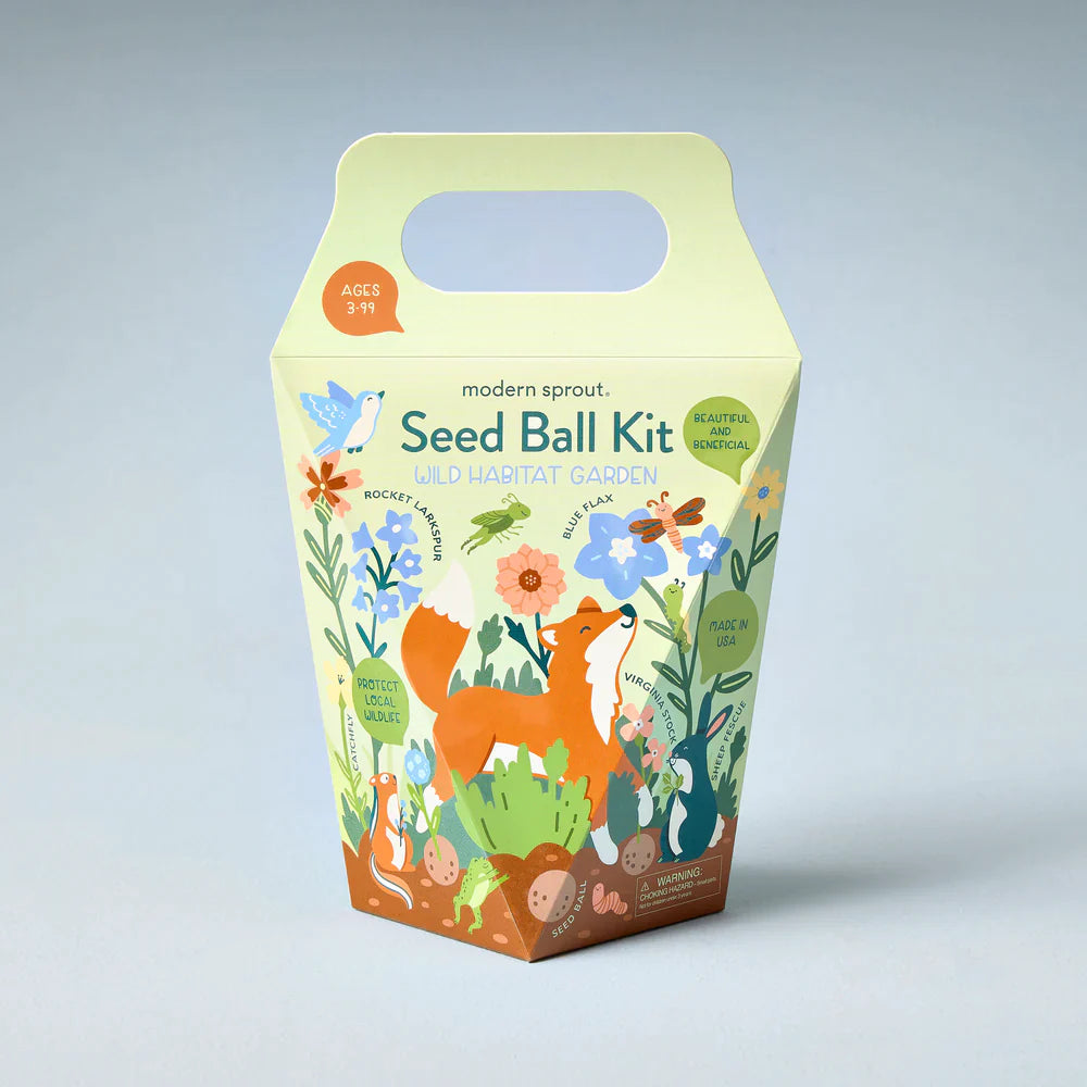 Wild Habitat Garden Seed Ball Kit
