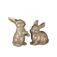 Golden Resin Bunny Assorted