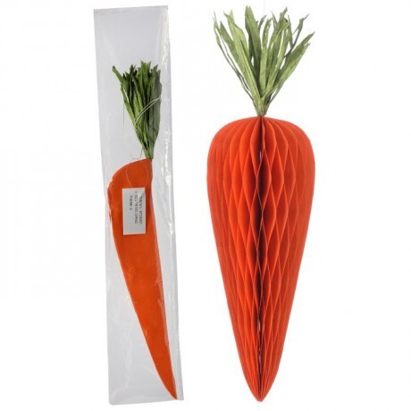 16" Paper Folded Carrot