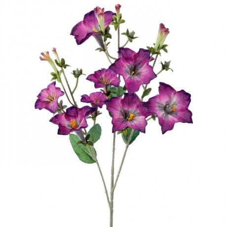 24" Purple Morning Glory Spray