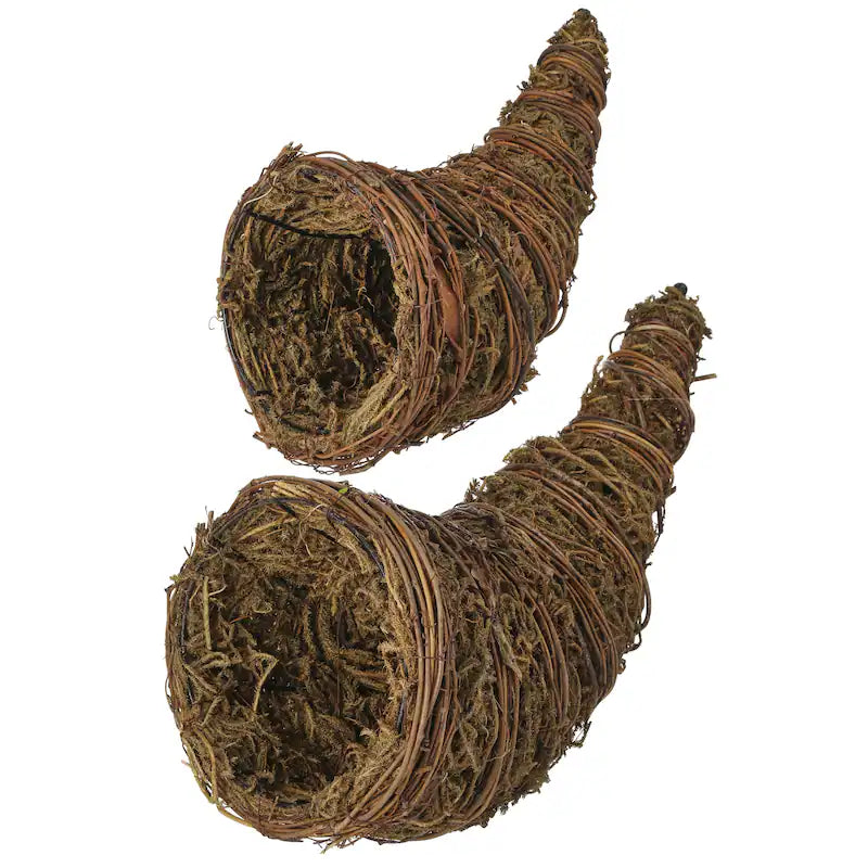 Vine/Moss/Twig Cornucopia, Large