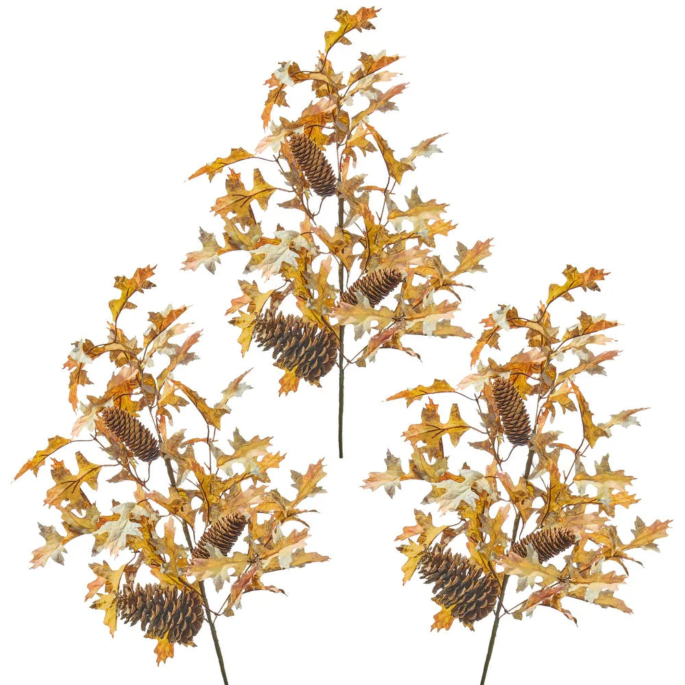 32" Autumn Maple Leaf Spray