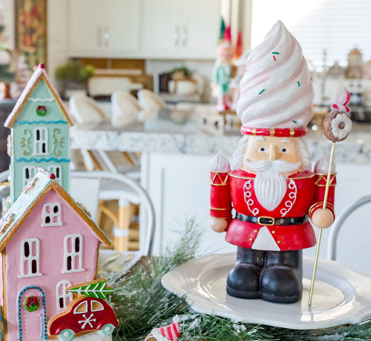 16" Ice Cream Nutcracker Guard Christmas Tabletop