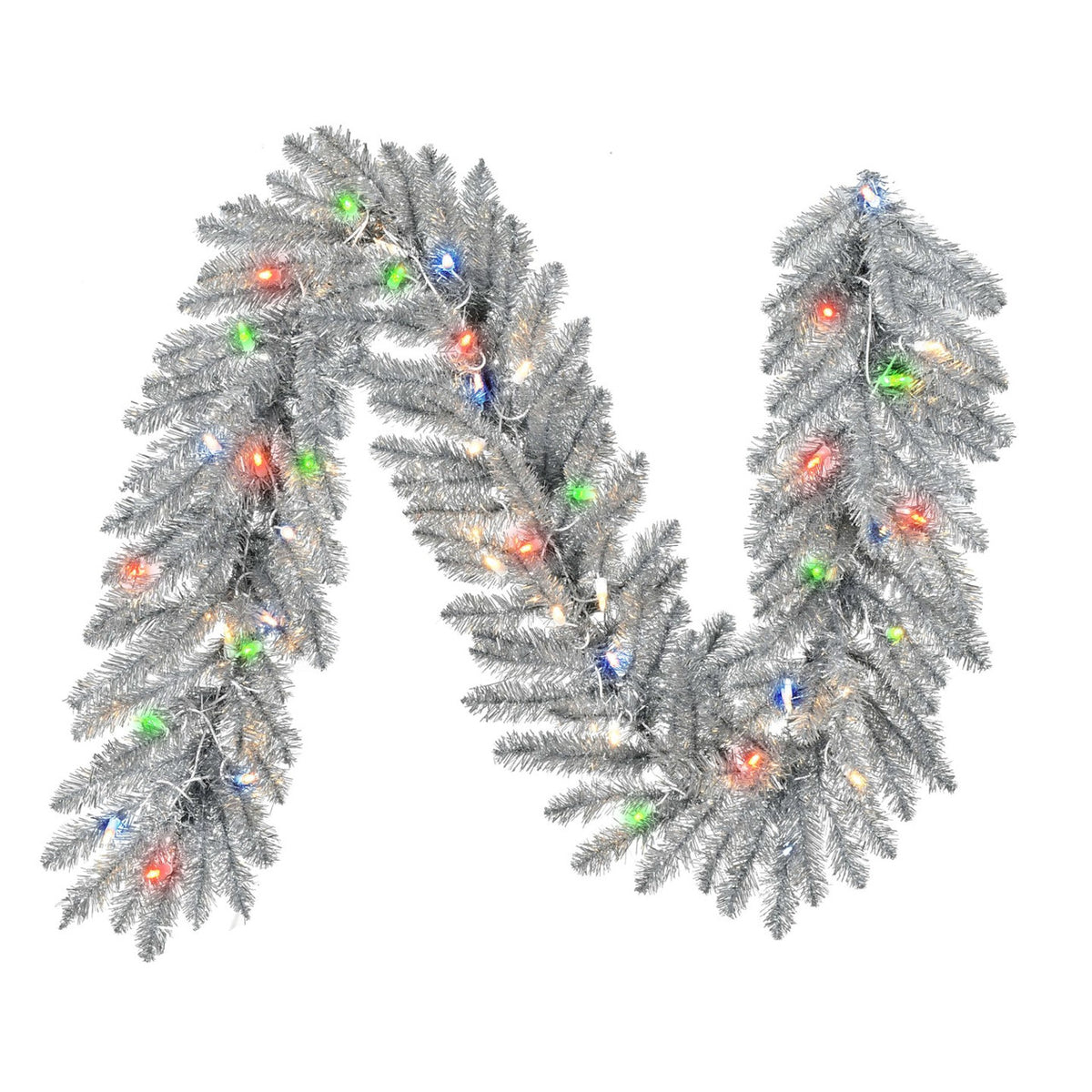 6' Silverado Prelit Garland (CLR)