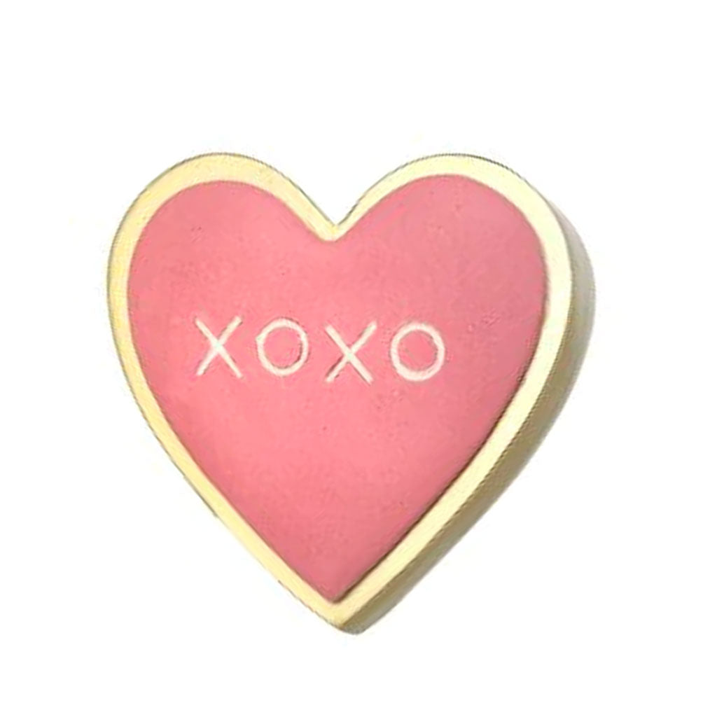 Candy Hearts Resin Valentine's Day Decor Assorted