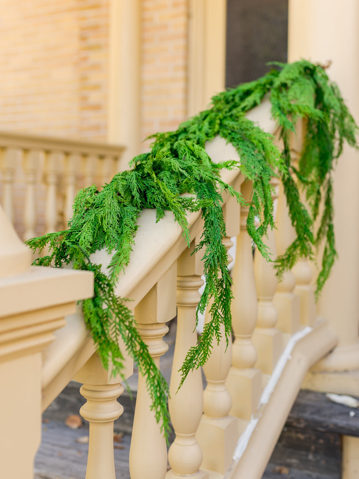 48x29" Real Touch Cedar Dripping Garland