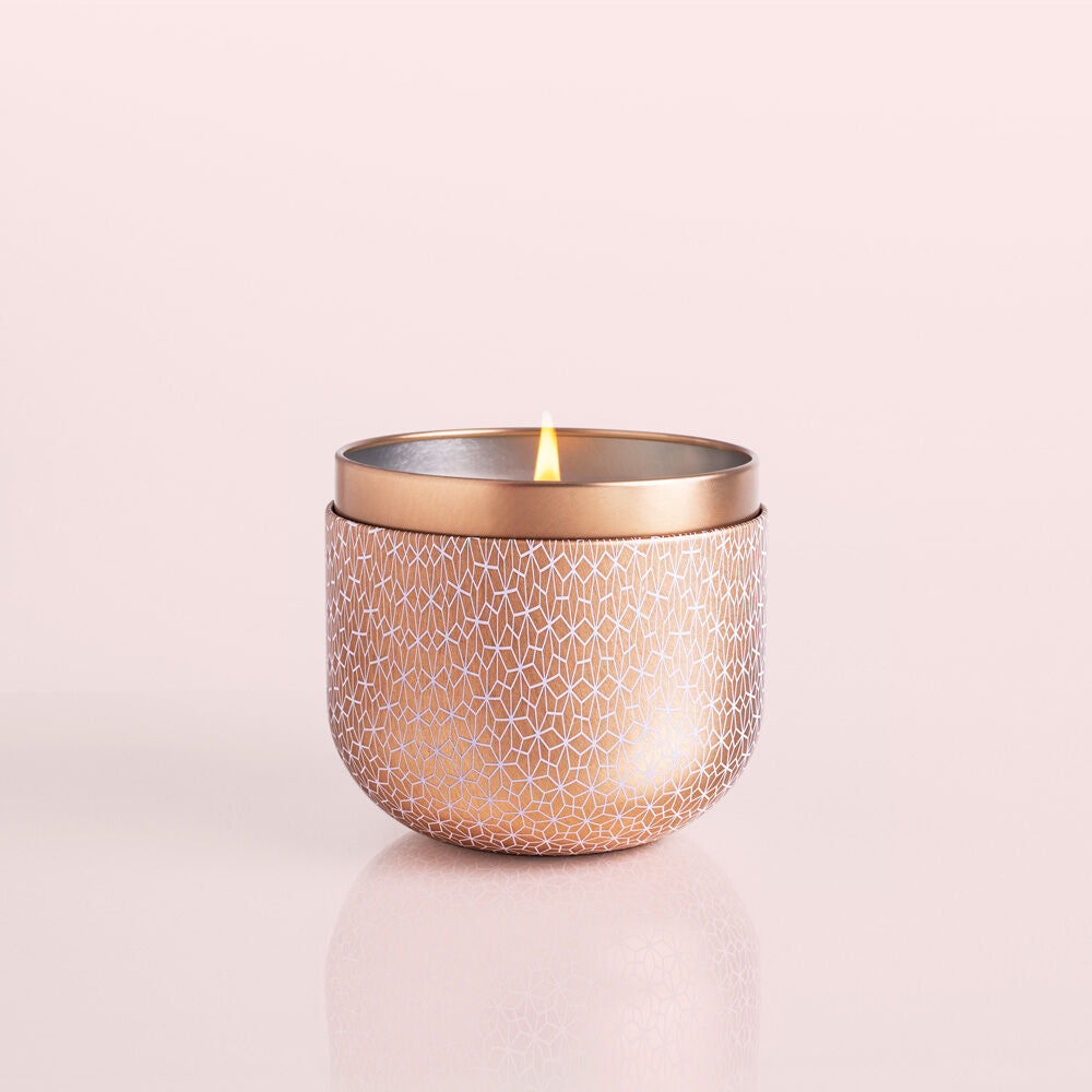 Pink Grapefruit & Prosecco Gilded Tin Candle