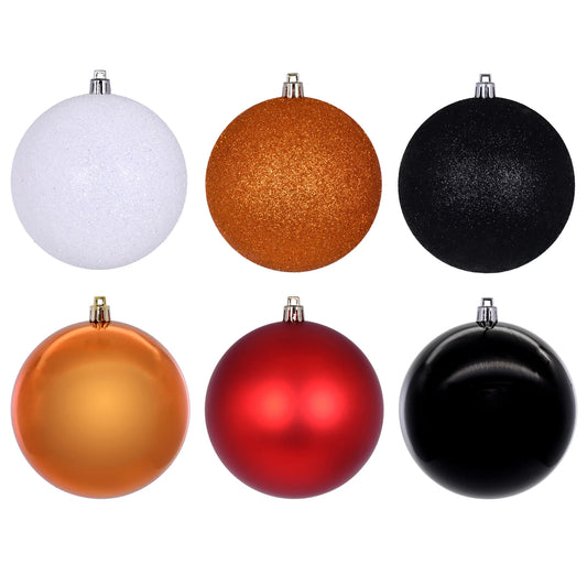 3" Ball Halloween Ornaments (12 ct)