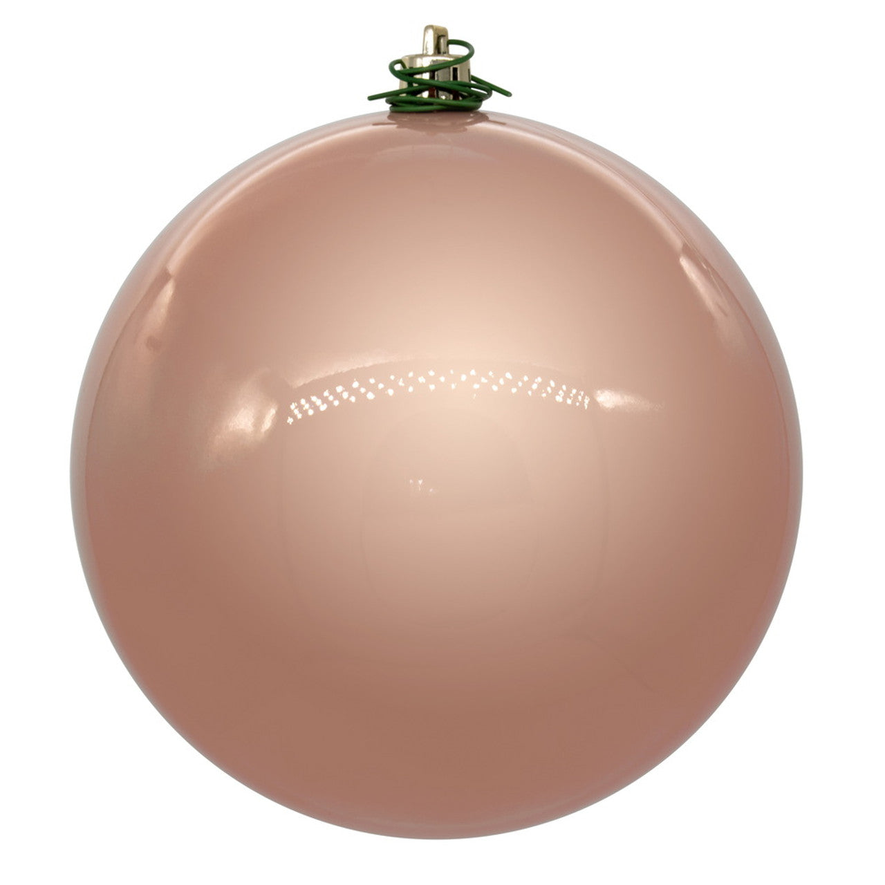 100mm Pearl Rose Gold Ornament - Thumbnail 2