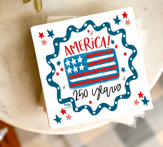 America 250 Cocktail Napkins