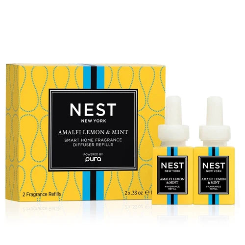 Amalfi Lemon & Mint - Duo Nest x Pura Diffuser Refill