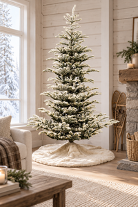 Norwegian Snowy Spruce Christmas Tree