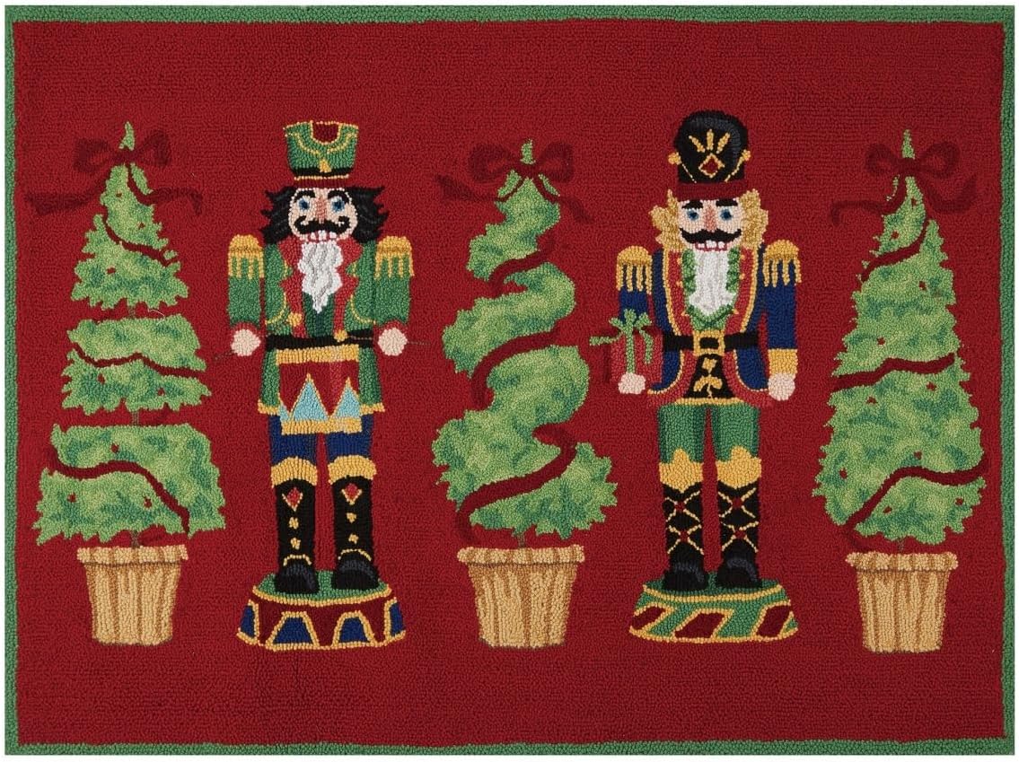 Rug Nutcracker Hooked 24X42"