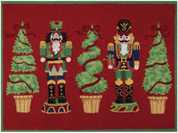 Rug Nutcracker Hooked 24X42"