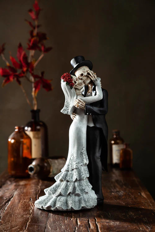 Resin Skeleton Couple Tabletop