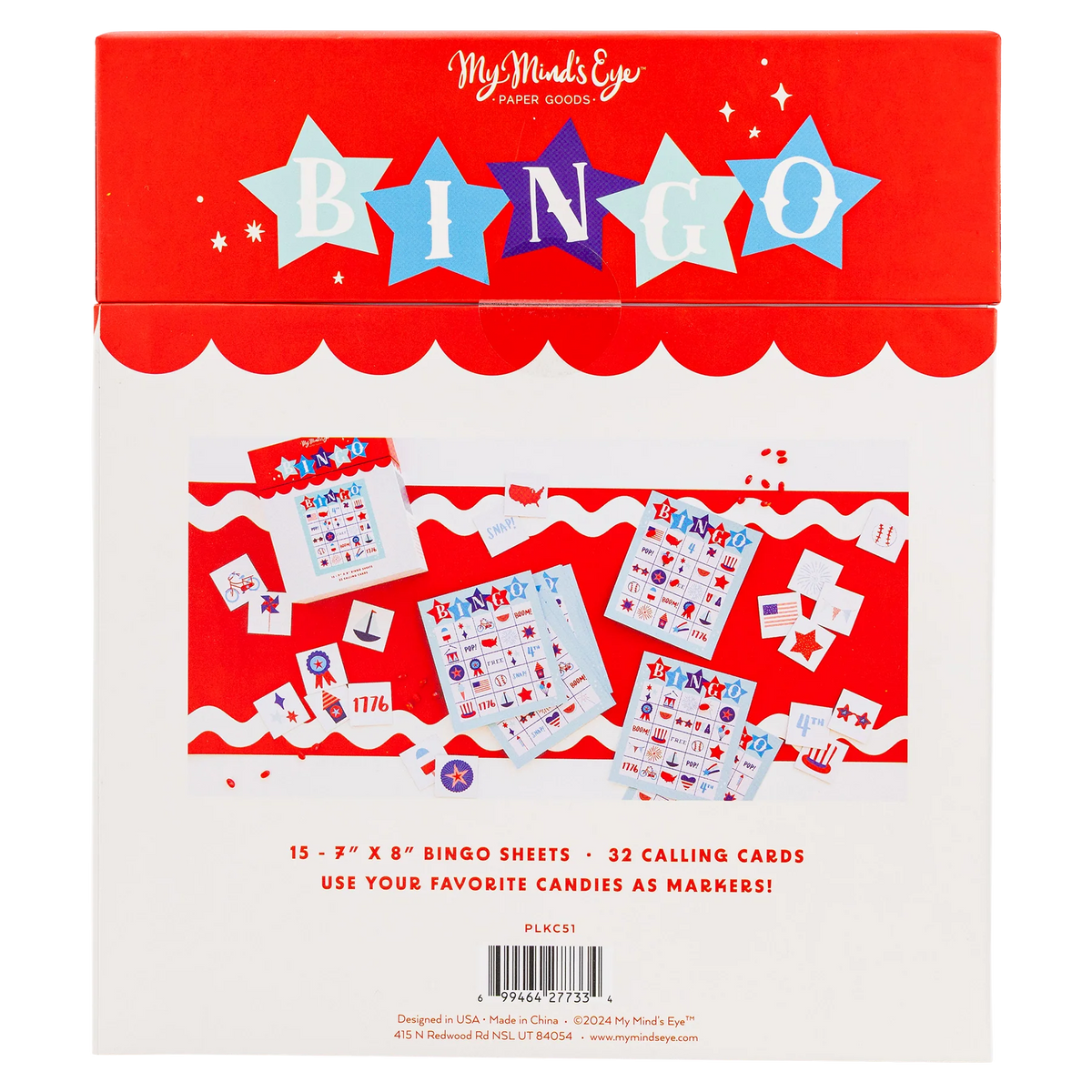 Americana Bingo Game
