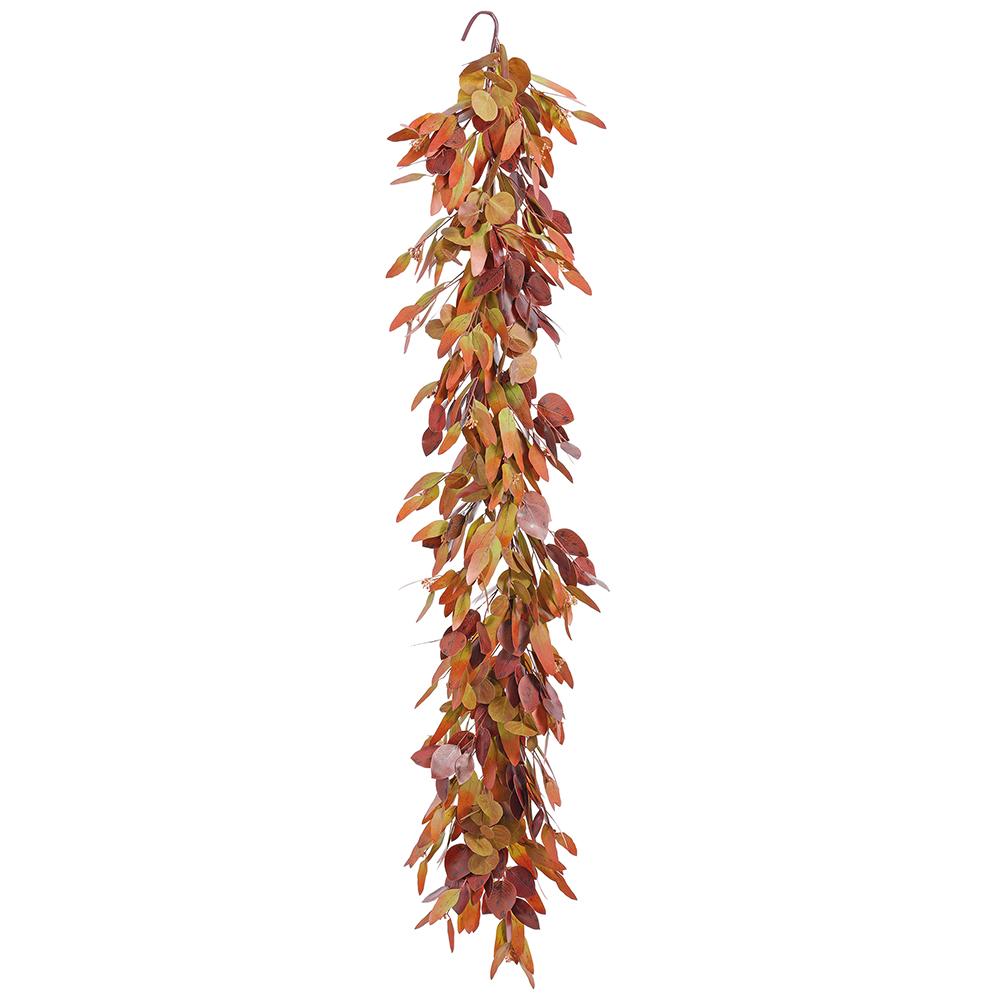 5' Eucalyptus Leaf Garland, Fall