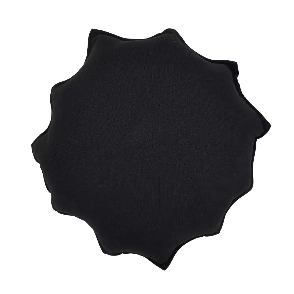 Pillow Spider Web Black 18"