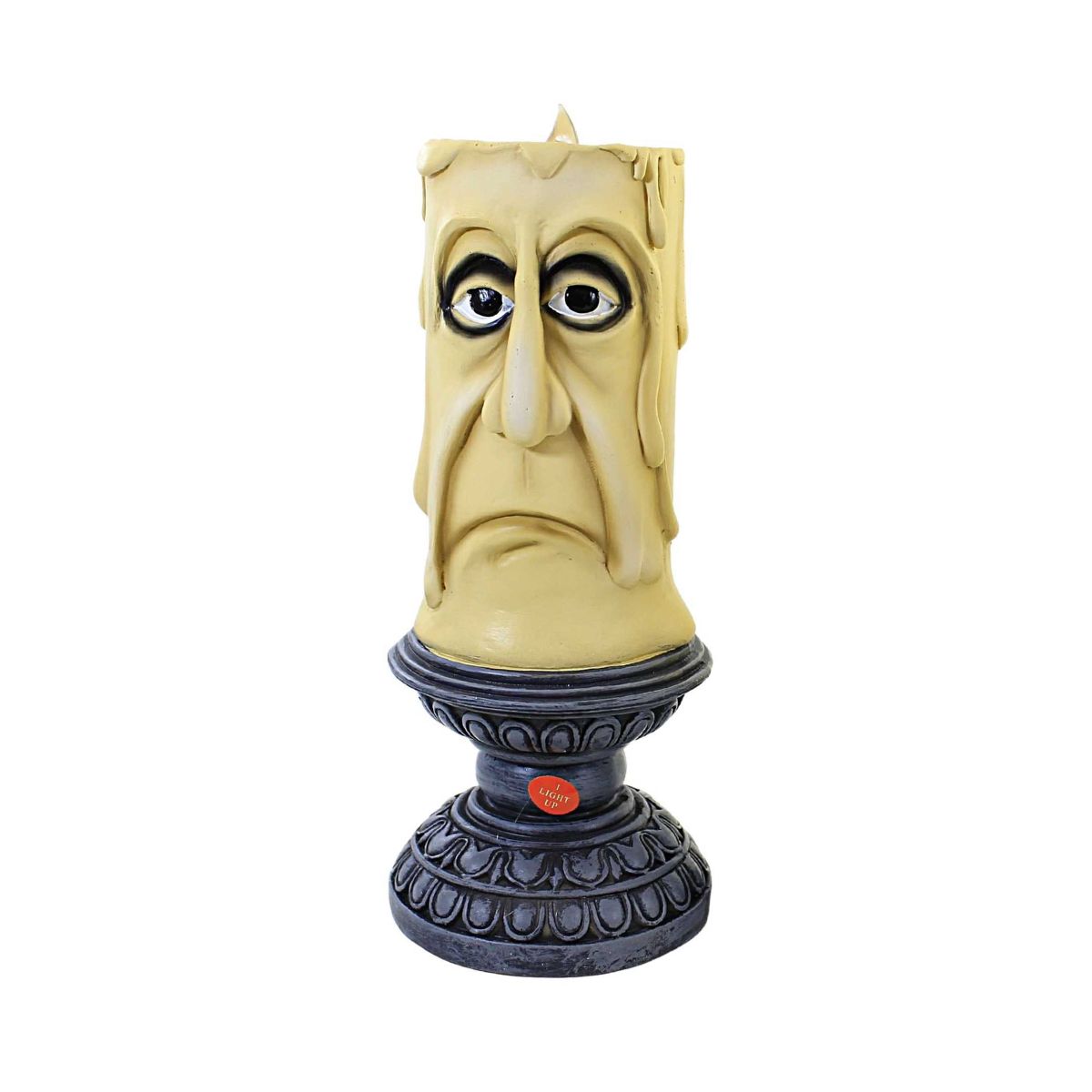 Spooky Face Halloween Candle-Large