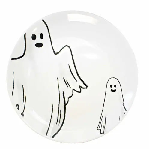 Halloween Line Art Desert Plate|Assorted