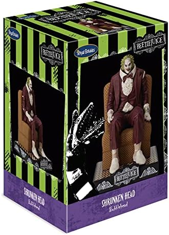 Beetlejuice Shrunken Head Bobblehead