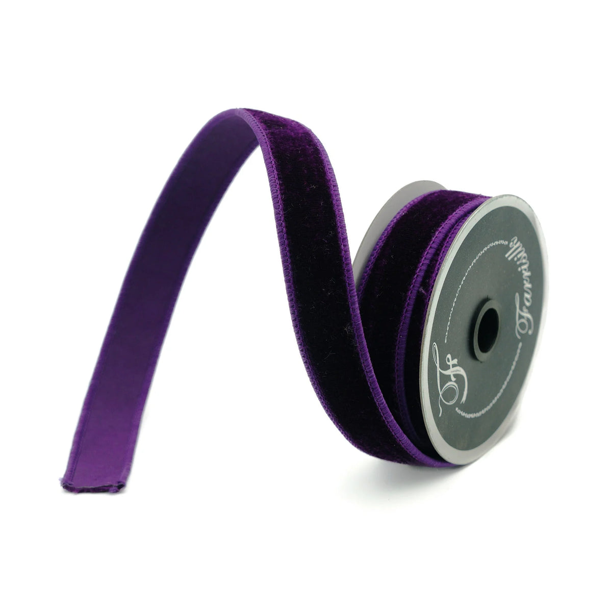 3/4"X10 Yard, Purple Velvet Ribbon