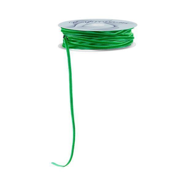 1/8"X10 Yard, Emerald Green Velvet Ribbon