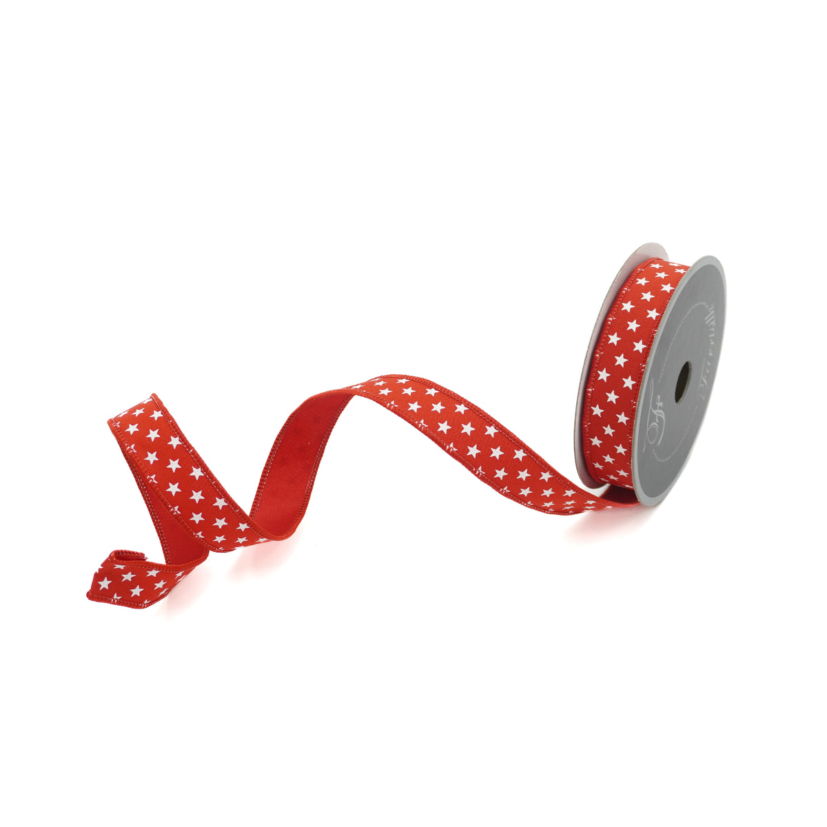 Red Spirited Stars Ribbon