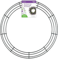 12" Green Wire Wreath Frame