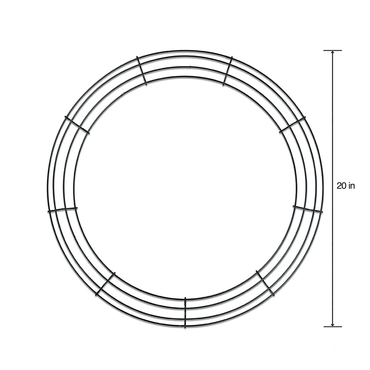 20" Wire Wreath Frame