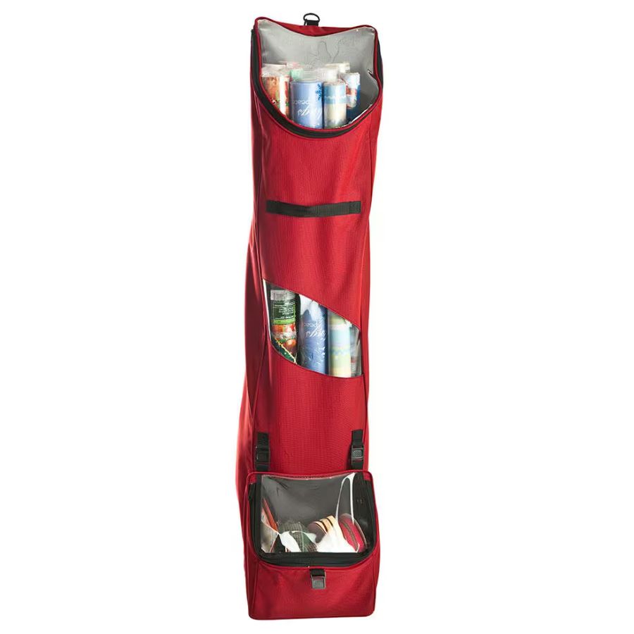 Storage Bag Door Hanger Wrap Red