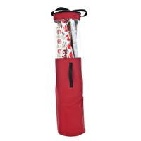 Red Gift Wrap Storage Tube