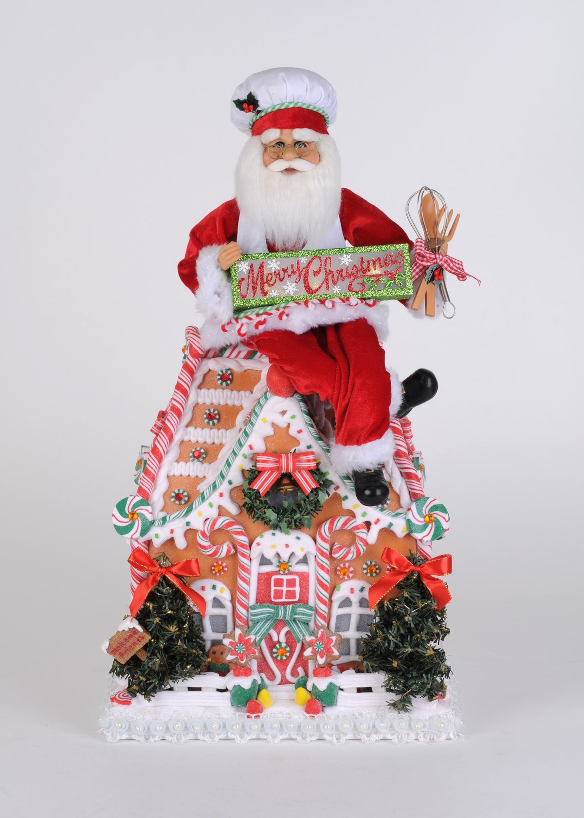 Lighted Homemade Goodies Gingerbread House - Karen Didion