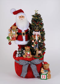 Lighted Merry Beary Christmas Santa, Karen Didion