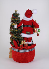 Lighted Merry Beary Christmas Santa, Karen Didion