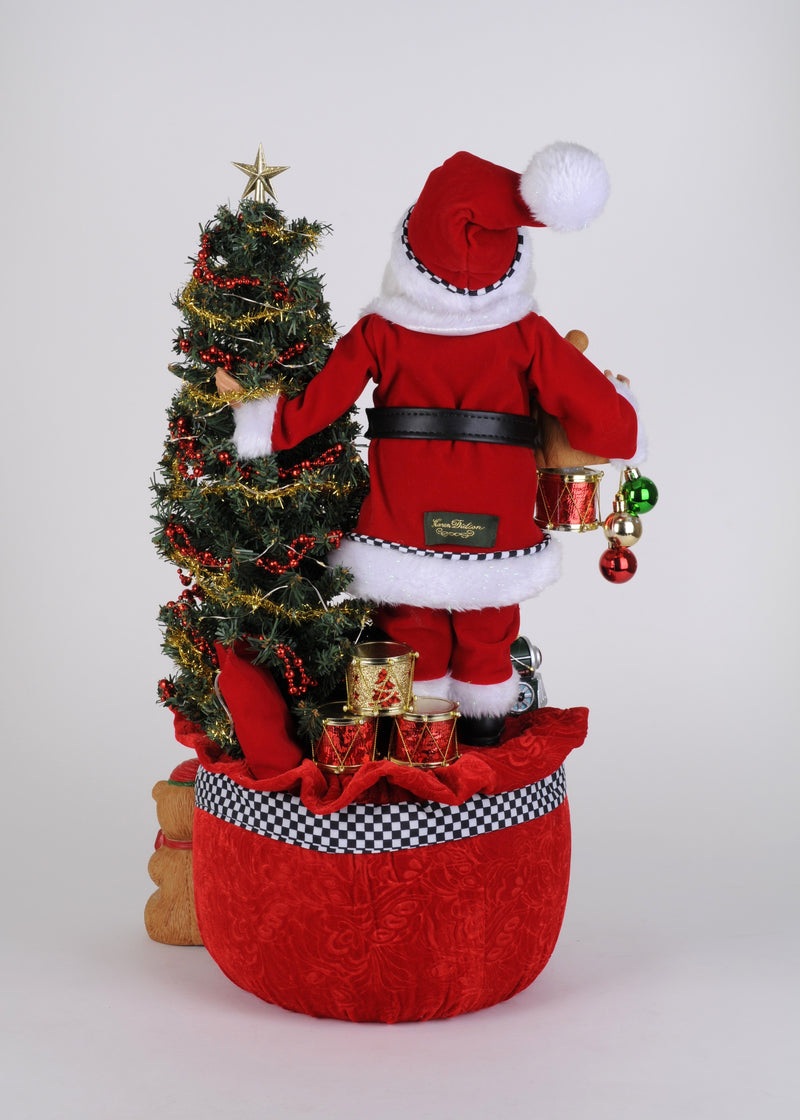 Lighted Merry Beary Christmas Santa, Karen Didion
