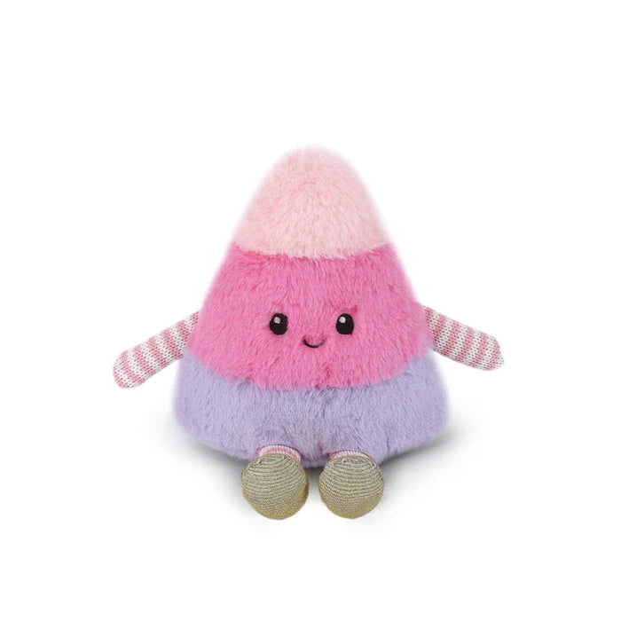 Pink Candy Corn Halloween Stuffed Doll
