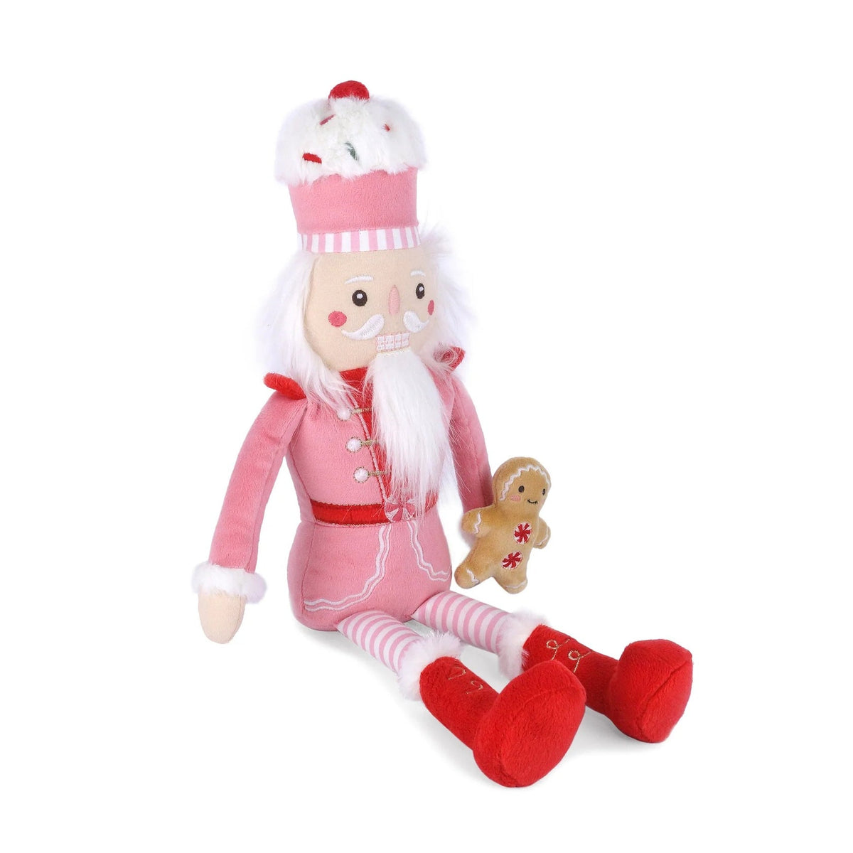 Gingerbread Nutcracker - Pink