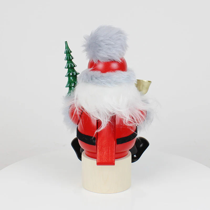 Nutcracker Santa with Tree Shelf Sitter